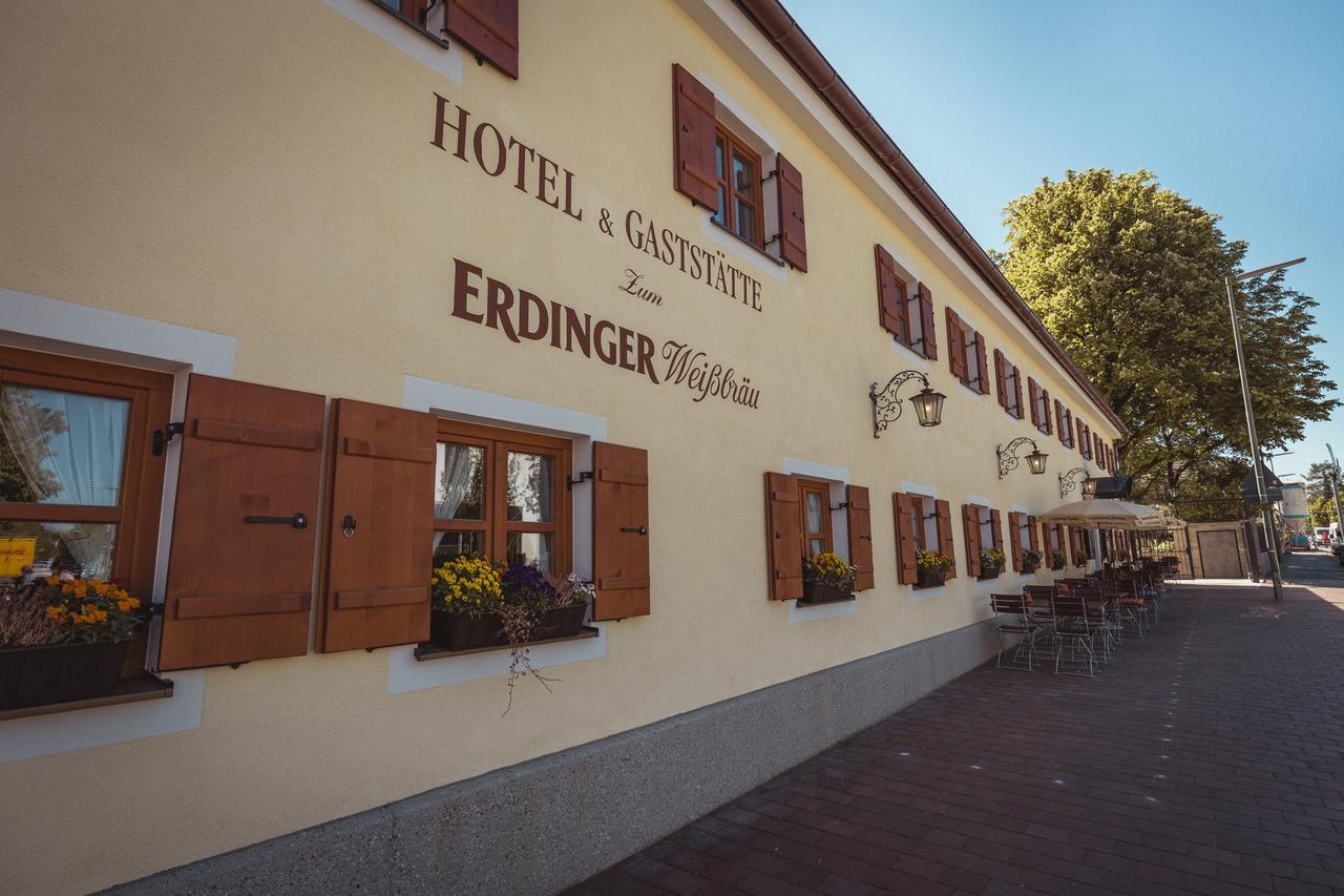 Hotel & Gaststaette Zum Erdinger Weissbraeu München Kültér fotó