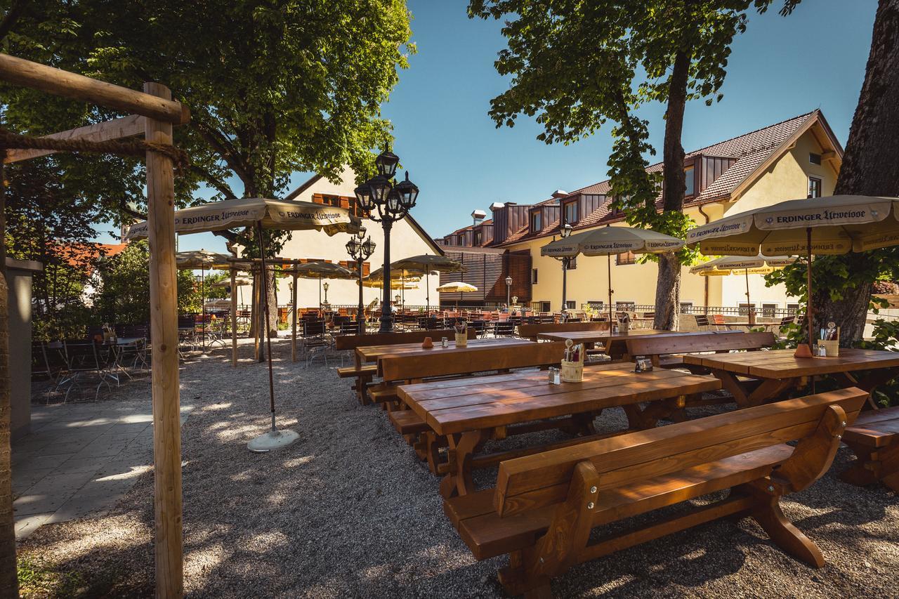 Hotel & Gaststaette Zum Erdinger Weissbraeu München Kültér fotó